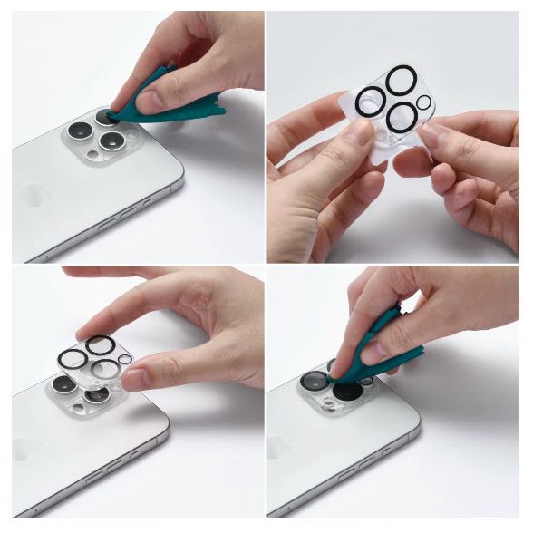 Kameraobjektivschutz gehärtetes Glas 9H für  Apple iPhone 13 Bruchfest, Schlagfest, Schlagfest, Kratzresistent, Splitterfrei, Schockresistent 222745 Cam Protect 
