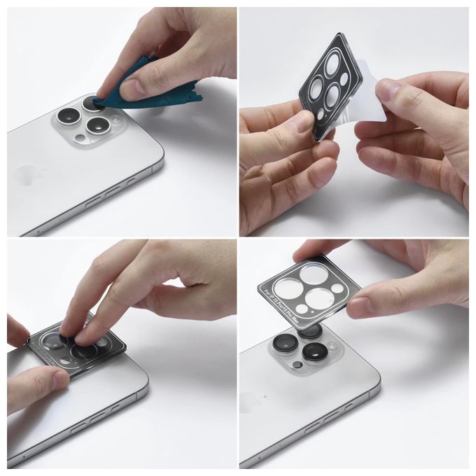 Kameraobjektivschutz gehärtetes Glas 9H für  Apple iPhone 16 / 16 Plus Tropfsicher, Schlagfest, Schlagfest, Kratzresistent, Splitterfrei 222795 Lens Protect 