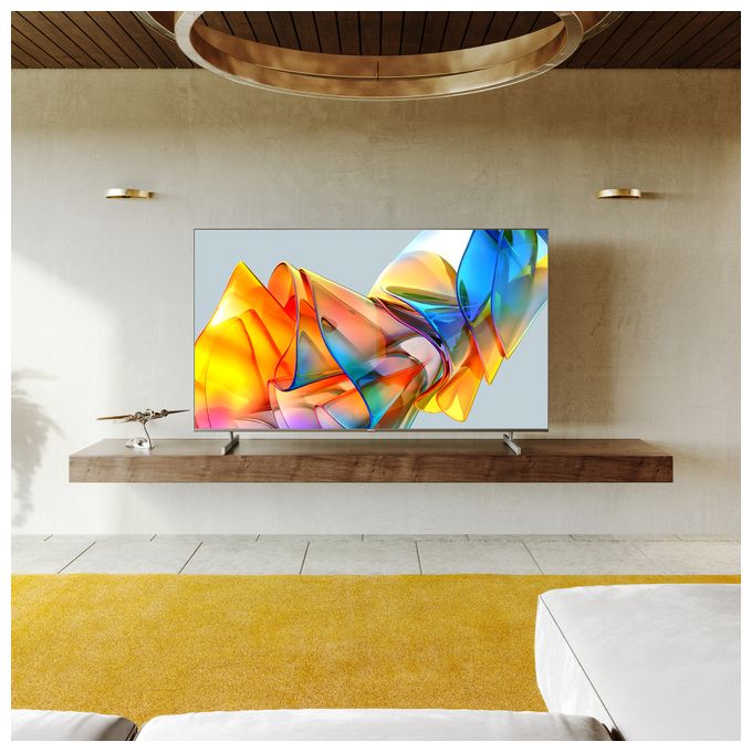 QLED 139,7 cm (55 Zoll) Fernseher 4K Ultra HD VESA 400 x 200 mm  55U6KQ (Schwarz, Grau) 