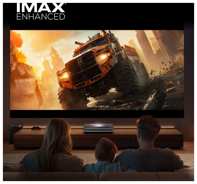 UHD 4K (3840x2160) DLP Laser Ultra-Short-Throw-Projektor 2700 ANSI Lumen (Schwarz, Dunkles Grau) PX3-PRO 