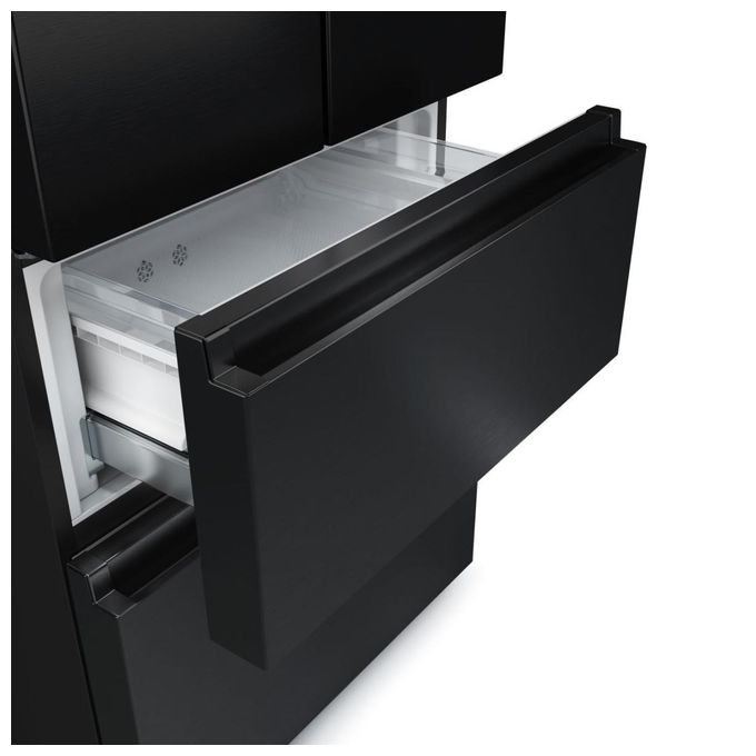 Side-by-Side Kühl-/ Gefrierkombination French Door 336 l / 149 l 189 kWh NoFrost 2013 mm x 704 mm  RF632N4AFC1 (Schwarz) 