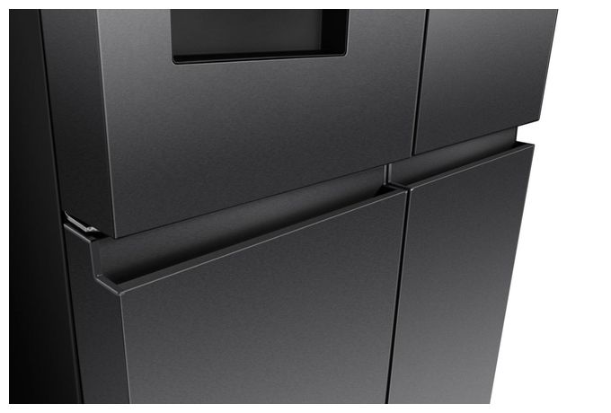 Side-by-Side Kühl-/ Gefrierkombination 390 l / 121 l 276 kWh NoFrost 1790 mm x 910 mm  RQ5P640SYKD (Schwarz) 