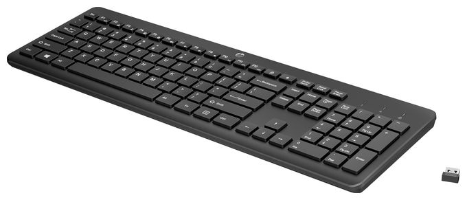 Universal Tastatur RF Wireless 2.4 GHz  230 (Schwarz) 