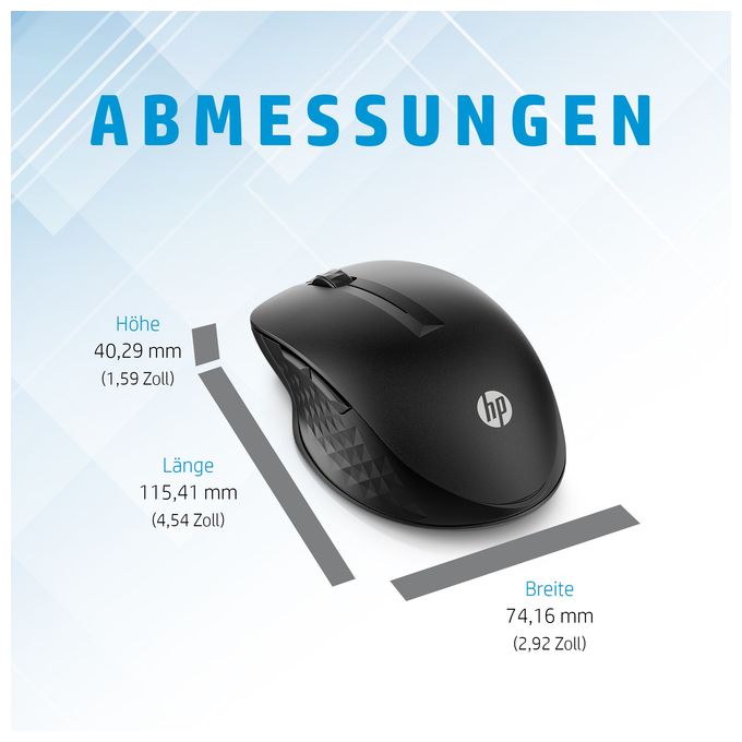 1200 DPI Büro Maus Optisch  430 (Schwarz) 