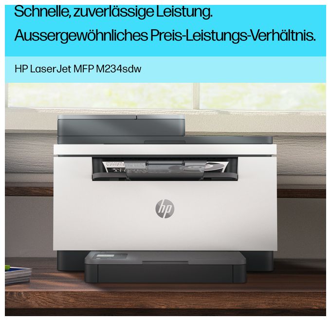 A4 Laser Drucker 600 x 600 DPI 29 Seiten pro Minute LaserJet MFP M234sdw All in One 