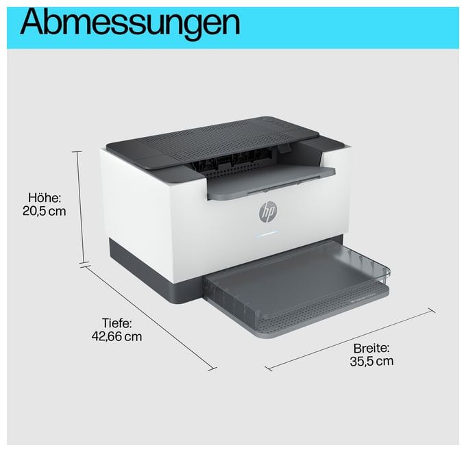A4 Laser Drucker 600 x 600 DPI 29 Seiten pro Minute LaserJetM209dw 