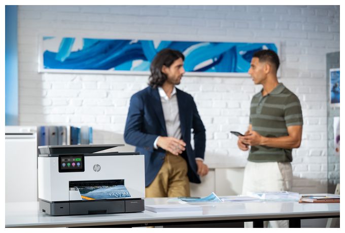 OfficeJet Pro 9132 Wireless All-in-One Farbe Drucker, Two-sided printing; Copier, Scanner 