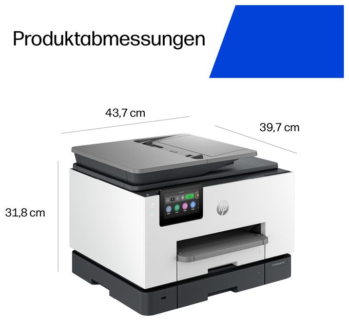 OfficeJet Pro 9132e Wireless All-in-One Farbe Drucker, Instant Ink; Beidseitiger Druck 