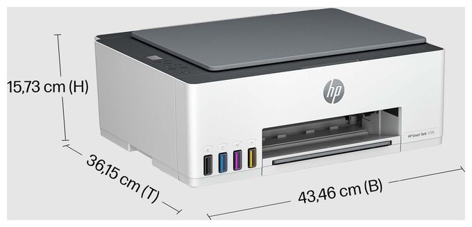 All in One A4 Thermal Inkjet Drucker 4800 x 1200 DPI Smart Tank 5105 