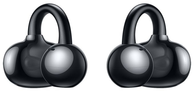 In-Ear Bluetooth Kopfhörer Kabellos TWS IP54 USB Typ-C  FreeClip (Schwarz) 