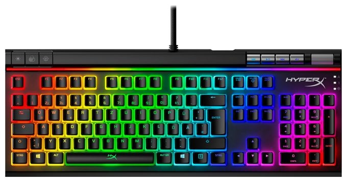 RGB-LED Gaming Tastatur USB  Alloy Elite 2 (Schwarz) 