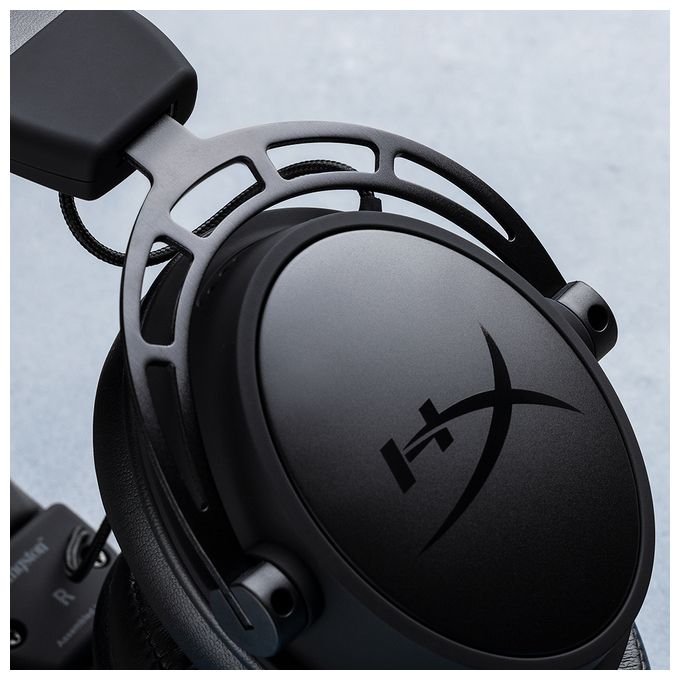 Over Ear Kopfhörer Kabelgebunden  Cloud Alpha Gaming (Schwarz, Rot) 