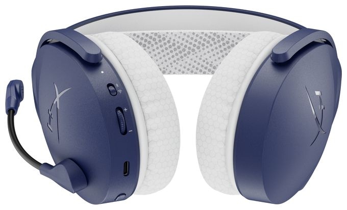 Over Ear Bluetooth Kopfhörer kabellos USB Typ-A  Cloud Jet Wireless Gaming-Headset (Blau) 