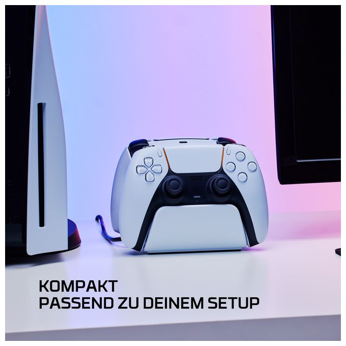 Ladestation PlayStation PS5  HyperX Chargeplay Duo PS5 (Weiß) 
