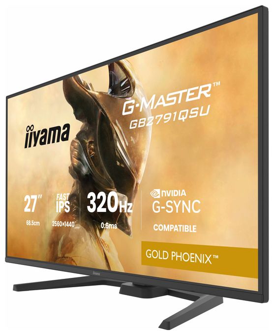Quad HD Monitor 68,6 cm (27 Zoll) 16:9 350 cd/m²  G-Master GB2791QSU-B1 (Schwarz) 