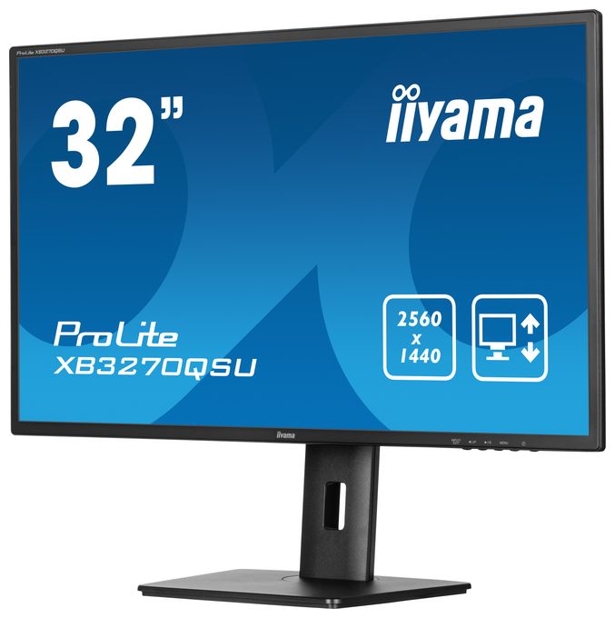 Quad HD Monitor 80 cm (31.5 Zoll) 16:9 3 ms 250 cd/m²  ProLite XB3270QSU-B1 (Schwarz) 