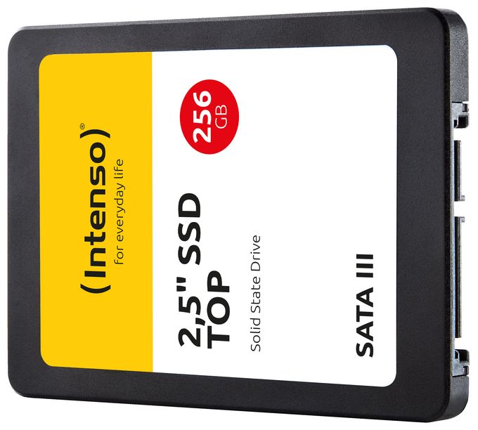 256 GB SSD Serial ATA III 2.5"  Top (Schwarz) 