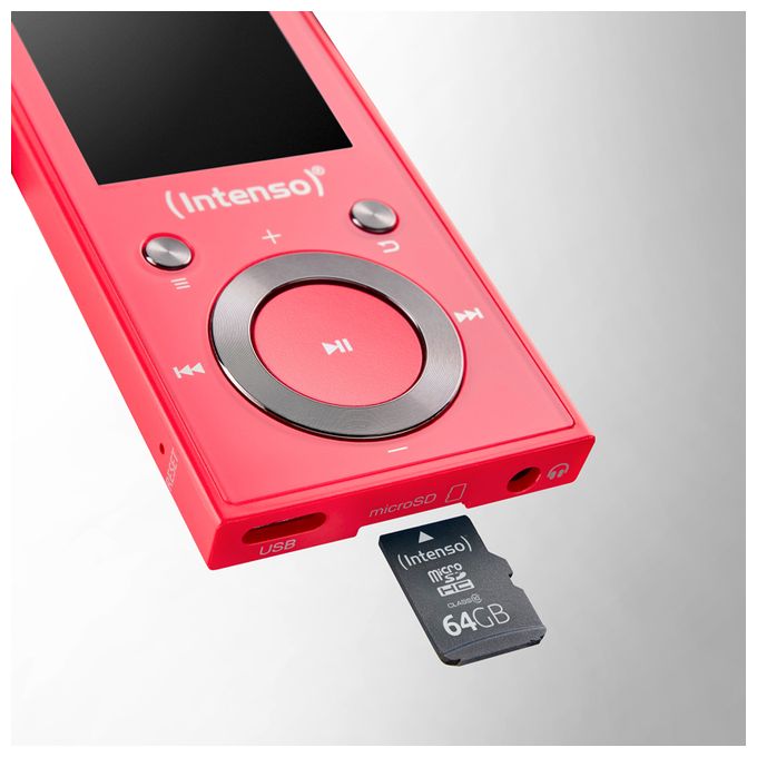 MP3 Spieler 16 GB  Video Scooter BT (Pink) 