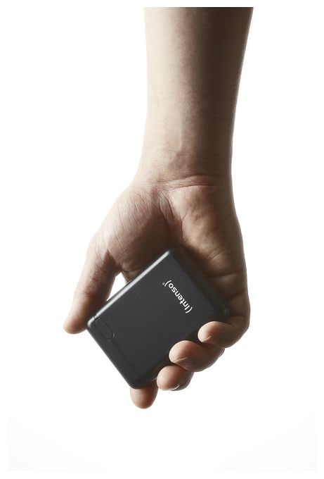 10000 mAh Powerbank Micro-USB + USB Type-C  XS (Schwarz) 