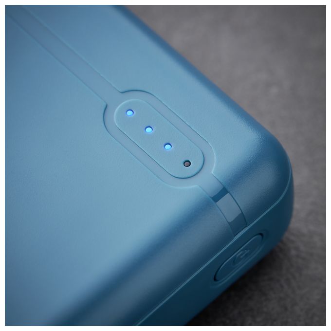 10000 mAh Powerbank Micro-USB + USB Type-C  XS (Farbe Petrol) 