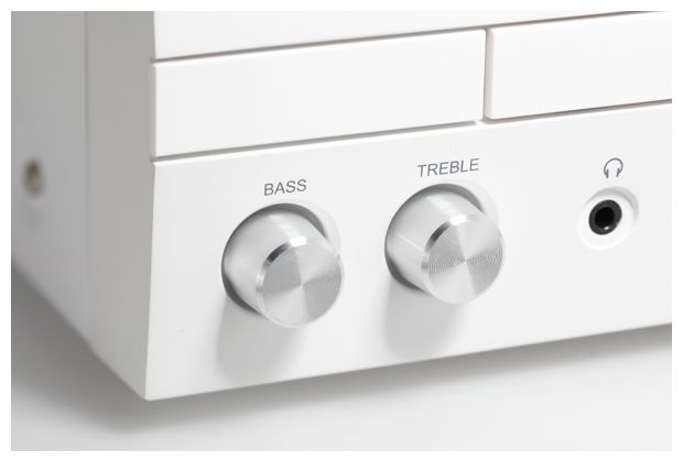 Heim-Audio-Mikrosystem DAB, DAB+, FM 50 W Bluetooth  M-820DAB (Weiß, Holz) 