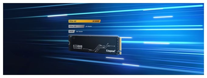 2 TB SSD PCI Express 4.0 M.2 KC3000 