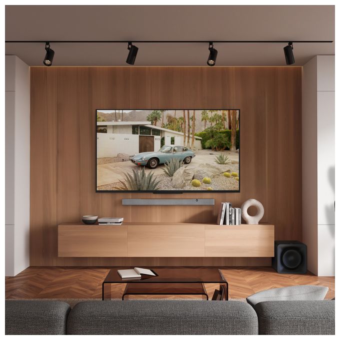 Soundbar 100 W 3.1.2 Kanäle  Flexus Core 200 (Grau, Walnuss) 