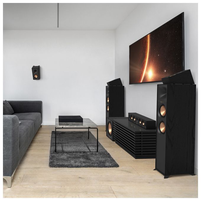 400 W 2-Wege Lautsprecher  R-600F (Schwarz) 