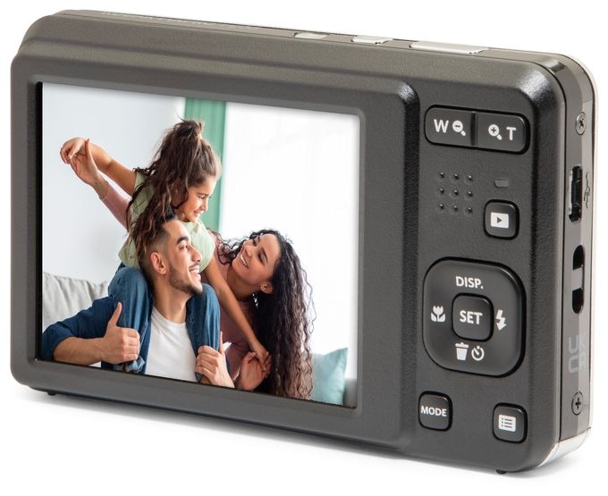 Kompaktkamera 5x Opt. Zoom  Pixpro FZ55 (Silber) 