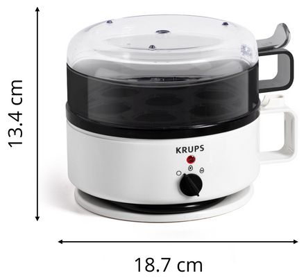 Eierkocher für 7 Eier  EG230115 Ovomat Super (Weiß) 