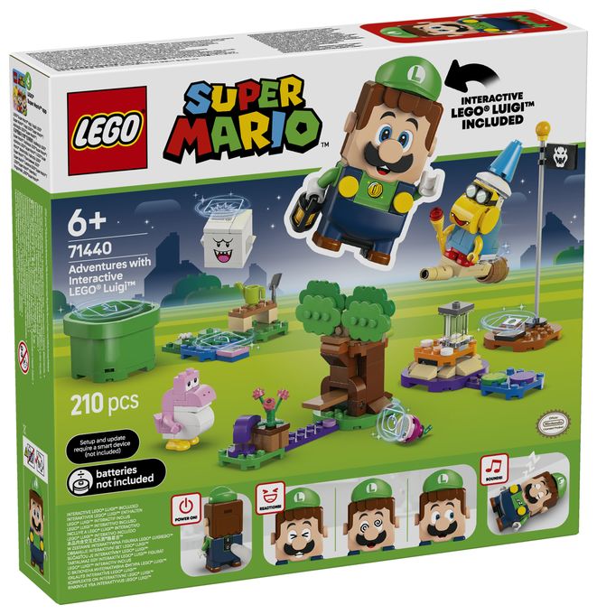 Abenteuer mit dem interaktiven LEGO® Luigi™ 