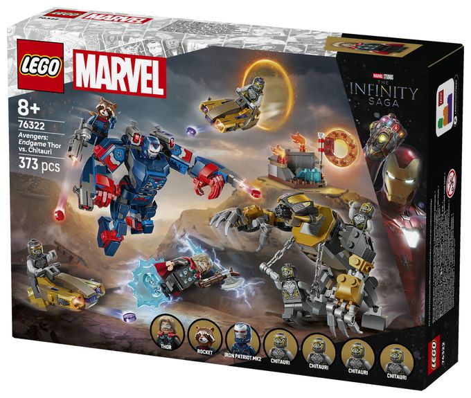Avengers: Endgame Thor vs. Chitauri 