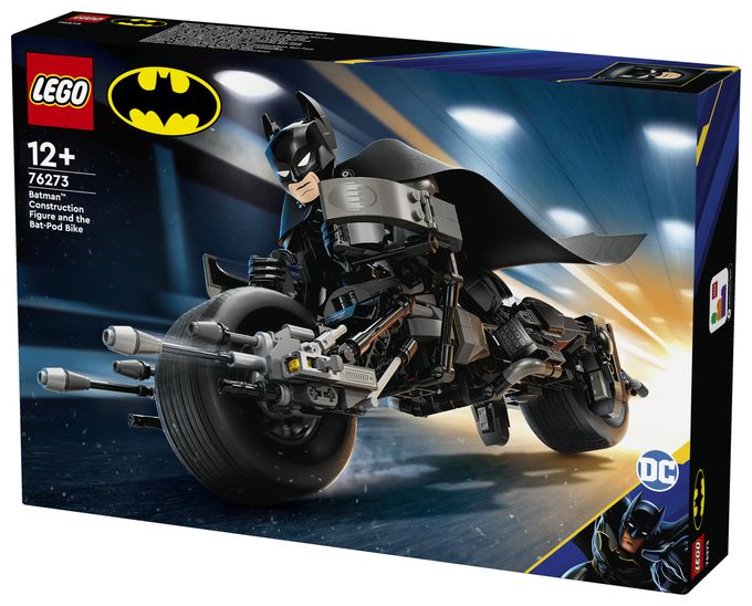 BatmanTM Baufigur mit dem Batpod 