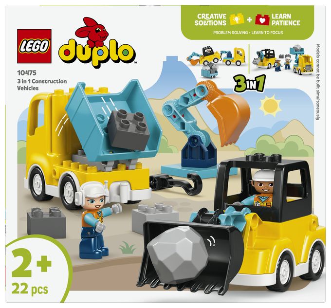 Baufahrzeuge – 3-in-1-Set 