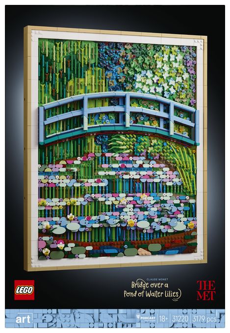 Claude Monet – Brücke über einen Seerosenteich 