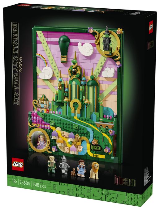 Emerald City Wandkunst 