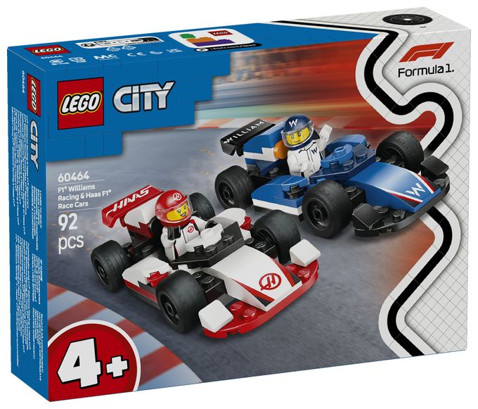F1® Williams Racing und Haas F1® Rennautos 