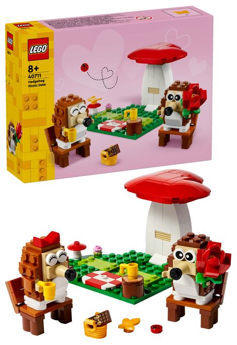 Igel und ihr Picknick-Date 