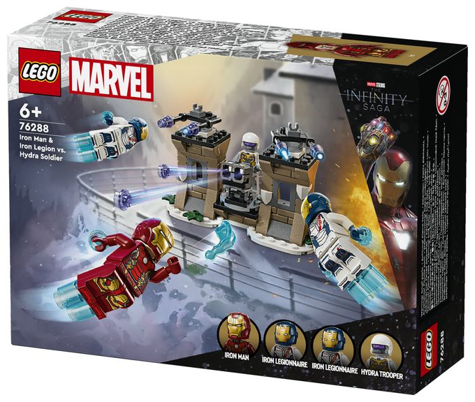 Iron Man & Iron Legion vs. HYDRA-Soldat 