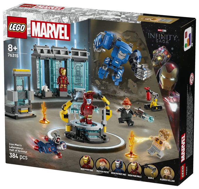 Iron Mans Labor: Halle der Rüstungen 