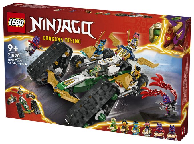 Kombi-Raupe des Ninja-Teams 