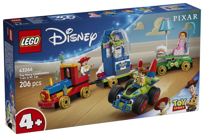 Partyzug und das Auto RC aus Toy Story 