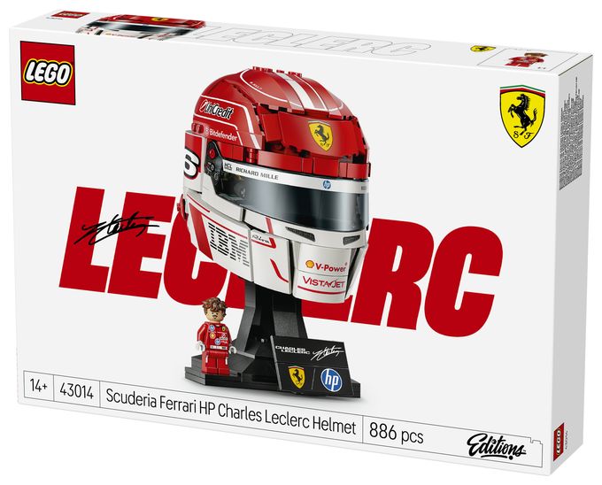 Scuderia Ferrari HP Charles Leclerc Helm 