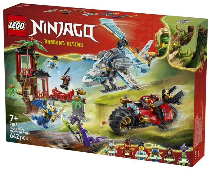 Showdown am Baumhaus mit dem Ninja-Bike 