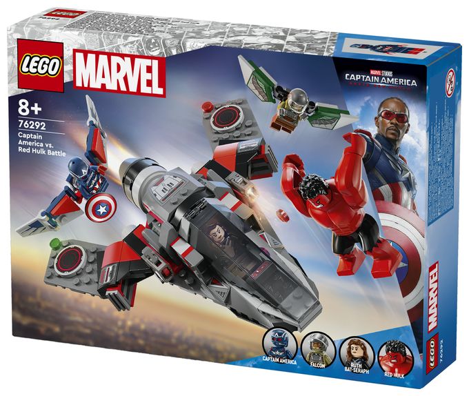 Showdown zwischen Captain America und Red Hulk 