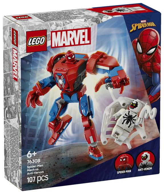 Spider-Man Mech vs. Anti-Venom 