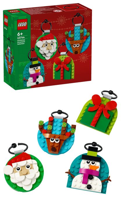 Verschiedene Christbaumanhänger 