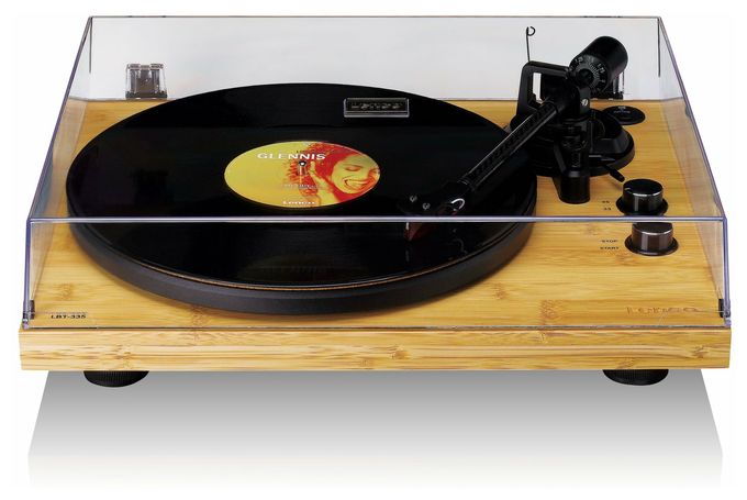 Audio-Plattenspieler mit Riemenantrieb  LBT-335BA (Holz) 