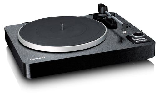 Audio-Plattenspieler mit Riemenantrieb  LBTA-165BK (Schwarz) 