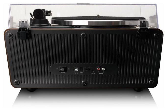 Audio-Plattenspieler mit Riemenantrieb  LS-470WA (Schwarz) 